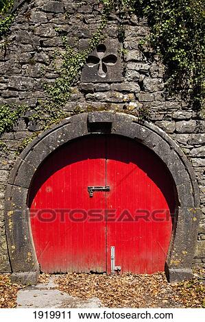 Rounded Red Door; Cong, County Mayo, Ireland View Large Photo Image Stock Image - Rounded Red Door; Cong, County Mayo, Ireland. Fotosearch