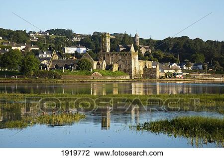 Ruins Of Waterfront Abbey; Timoleague, County Cork, Ireland View Large Photo Image Stock Image - Ruins Of Waterfront Abbey; Timoleague, County Cork, Ireland. Fotosearch