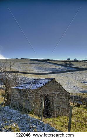 shed in snowy field; yorkshire dales, england View Large Photo Image Stock Photograph - shed in snowy field; yorkshire dales, england. Fotosearch
