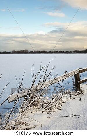 snow-covered rustic fence; whitburn, tyne and wear, england View Large Photo Image Stock Photography - snow-covered rustic fence; whitburn, tyne and wear, england. Fotosearch