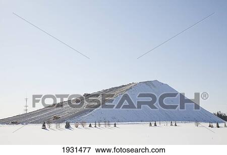 snow removal storage hill; edmonton, alberta, canada View Large Photo Image Stock Photo - snow removal storage hill; edmonton, alberta, canada. Fotosearch