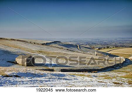 snowy field; yorkshire dales, england View Large Photo Image Stock Photography - snowy field; yorkshire dales, england. Fotosearch