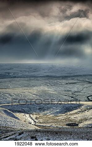 snowy landscape; yorkshire dales, england View Large Photo Image Stock Photo - snowy landscape; yorkshire dales, england. Fotosearch