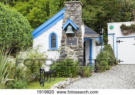 St. Gobban'S Is The Smallest Church In Ireland; Portbraddon, County Antrim, Northern Ireland View Large Photo Image Stock Image - St. Gobban'S Is The Smallest Church In Ireland; Portbraddon, County Antrim, Northern Ireland. Fotosearch