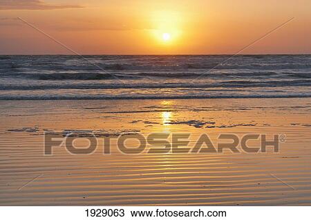 sunrise over breaking waves on shore; florida, usa View Large Photo Image Stock Image - sunrise over breaking waves on shore; florida, usa. Fotosearch