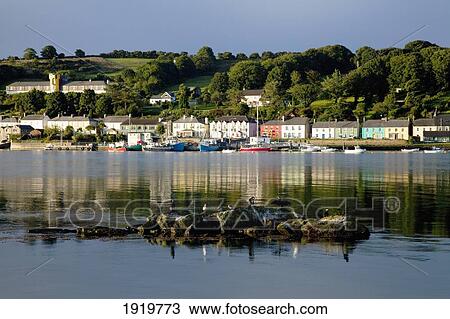 Village Waterfront Buildings; Courtmacsherry, County Cork, Ireland View Large Photo Image Stock Image - Village Waterfront Buildings; Courtmacsherry, County Cork, Ireland. Fotosearch