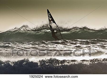 windsurfing; los lances beach, tarifa, cadiz, andalucia, spain View Large Photo Image Picture - windsurfing; los lances beach, tarifa, cadiz, andalucia, spain. Fotosearch