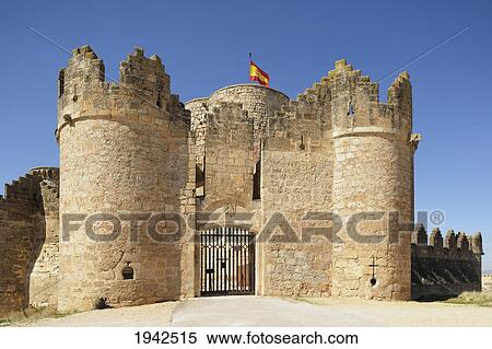 Stock Photography - 15th century castle; belmonte spain. Fotosearch