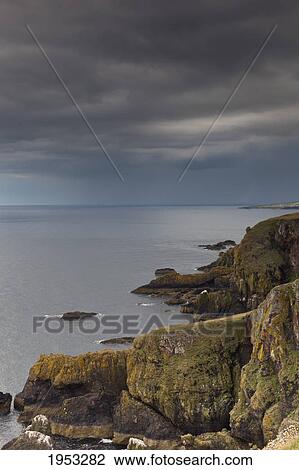 a rugged coastline; st. abb's head scottish borders scotland View Large Photo Image Stock Image - a rugged coastline; st. abb's head scottish borders scotland. Fotosearch