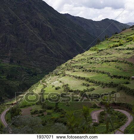 Aerial View Of Sacred Valley; Peru View Large Photo Image Stock Image - Aerial View Of Sacred Valley; Peru. Fotosearch