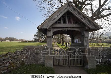 An Entry Gate To A Path Leading To Holy Trinity Church; Coverham Yorkshire England View Large Photo Image Stock Photo - An Entry Gate To A Path Leading To Holy Trinity Church; Coverham Yorkshire England. Fotosearch