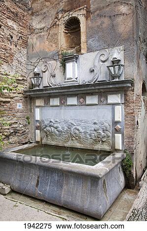 An Old Water Fountain In The Alhambra; Granada Andalucia Spain View Large Photo Image Stock Photography - An Old Water Fountain In The Alhambra; Granada Andalucia Spain. Fotosearch