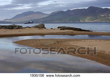 Beach At Ballymastocker Bay; Knockalla Beach, Portsalon, County Donegal, Ireland View Large Photo Image Stock Photograph - Beach At Ballymastocker Bay; Knockalla Beach, Portsalon, County Donegal, Ireland. Fotosearch