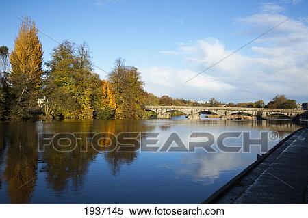 Stock Photography - Bridge Over River Blackwater; Fermoy County Cork Ireland. Fotosearch