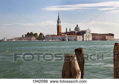 Church Of San Giorgio Maggiore; Venice Italy View Large Photo Image Stock Photo - Church Of San Giorgio Maggiore; Venice Italy. Fotosearch