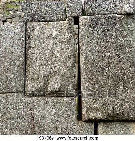 Close-Up Of Stone Structure At Machu Picchu; Peru View Large Photo Image Stock Photo - Close-Up Of Stone Structure At Machu Picchu; Peru. Fotosearch