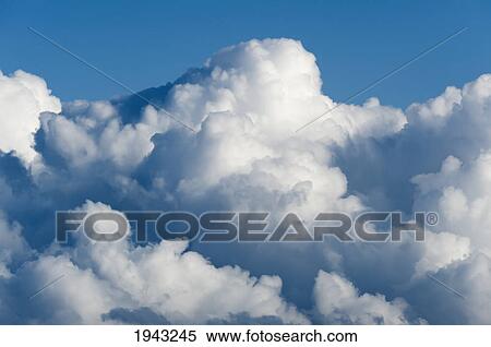Stock Photography - Clouds In The Sky; Tarifa Cadiz Andalusia Spain. Fotosearch