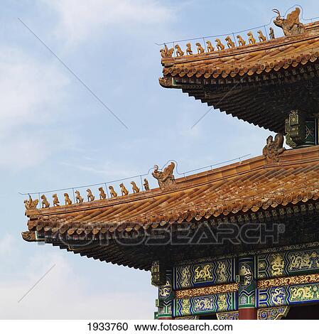 Detail Of Roof Of The Hall Of Supreme Harmony, Forbidden City; Beijing, China View Large Photo Image Stock Image - Detail Of Roof Of The Hall Of Supreme Harmony, Forbidden City; Beijing, China. Fotosearch