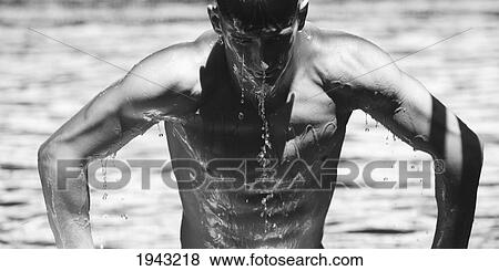 Diver Coming Out Of The Pool; Portland Oregon United States Of America View Large Photo Image Stock Photo - Diver Coming Out Of The Pool; Portland Oregon United States Of America. Fotosearch