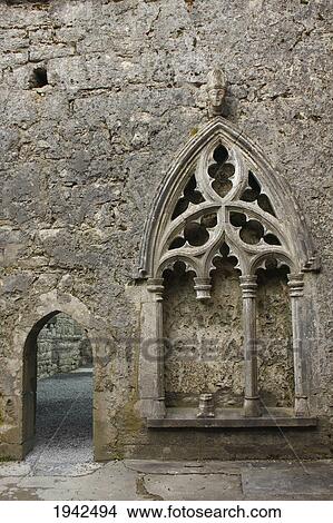 Picture - Exterior Of 12Th Century Kilfenora Cathedral; Kilfenora County Clare Ireland. Fotosearch