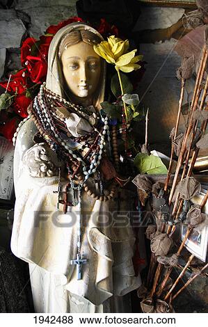Holy Statue At St. Brigid's Well; Liscannor County Clare Ireland View Large Photo Image Stock Photo - Holy Statue At St. Brigid's Well; Liscannor County Clare Ireland. Fotosearch