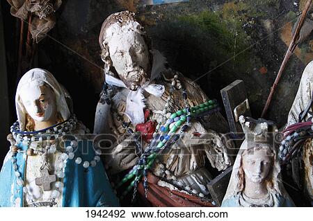 Holy Statues At St. Brigid's Well; Liscannor County Clare Ireland View Large Photo Image Stock Image - Holy Statues At St. Brigid's Well; Liscannor County Clare Ireland. Fotosearch