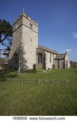 Holy Trinity Church; Coverham Yorkshire England View Large Photo Image Stock Photo - Holy Trinity Church; Coverham Yorkshire England. Fotosearch