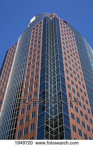 Stock Image - place montreal trust tower; montreal quebec canada. Fotosearch