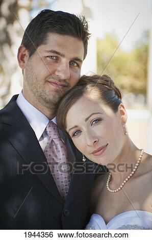 portrait of a bride and groom; oakland california united states of america View Large Photo Image Stock Photograph - portrait of a bride and groom; oakland california united states of america. Fotosearch