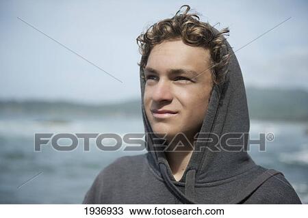Portrait Of A Young Man At The Ocean On Hobuck Beach; Washington United States Of America View Large Photo Image Stock Image - Portrait Of A Young Man At The Ocean On Hobuck Beach; Washington United States Of America. Fotosearch