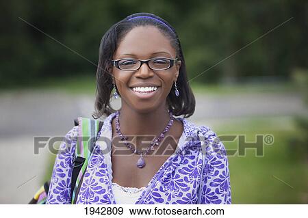 Portrait Of A Young Woman; St. Albert Alberta Canada View Large Photo Image Stock Photo - Portrait Of A Young Woman; St. Albert Alberta Canada. Fotosearch