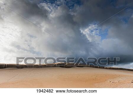 Stock Image - Punta Paloma Sand Dunes; Tarifa Spain. Fotosearch