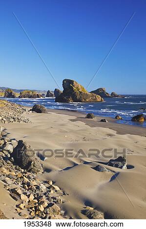 rock formations along the coast at cape sebastian state park; oregon united states of america View Large Photo Image Stock Photo - rock formations along the coast at cape sebastian state park; oregon united states of america. Fotosearch
