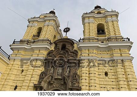 San Francisco Monastery; Lima Peru View Large Photo Image Stock Photo - San Francisco Monastery; Lima Peru. Fotosearch
