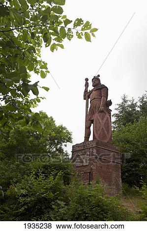 Site Of The Famous Wallace Statue, Also Known As The Guardian Of Scotland; Scotland View Large Photo Image Stock Photo - Site Of The Famous Wallace Statue, Also Known As The Guardian Of Scotland; Scotland. Fotosearch