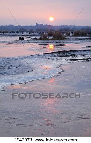 Sunset In Winter At The Gearagh Near Macroom; County Cork Ireland View Large Photo Image Stock Image - Sunset In Winter At The Gearagh Near Macroom; County Cork Ireland. Fotosearch