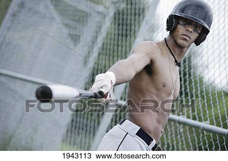 Stock Image - Teenage Boy Baseball Player; Troutdale Oregon United States Of America. Fotosearch