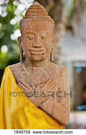 Stock Photo - temple decorations; cambodia. Fotosearch