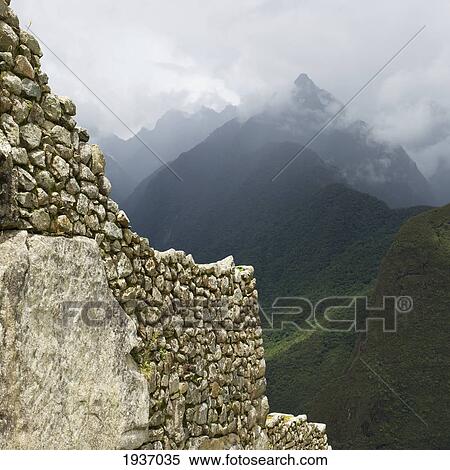 The Historic Inca Site Machu Picchu; Peru View Large Photo Image Stock Photography - The Historic Inca Site Machu Picchu; Peru. Fotosearch