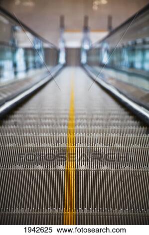 Top Of Escalator Going Down Beijing China View Large Photo Image Stock Photography - Top Of Escalator Going Down Beijing China. Fotosearch