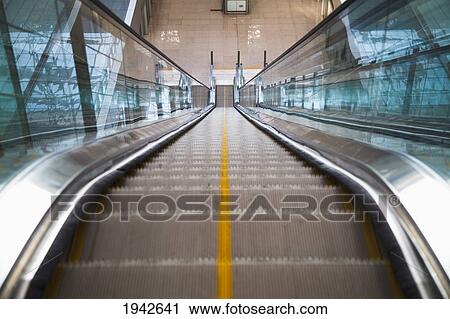 View Down A Escalator; Beijing China View Large Photo Image Stock Image - View Down A Escalator; Beijing China. Fotosearch