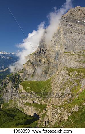 View From Gemmi Pass Above Leukerbad; Valais Switzerland View Large Photo Image Stock Image - View From Gemmi Pass Above Leukerbad; Valais Switzerland. Fotosearch