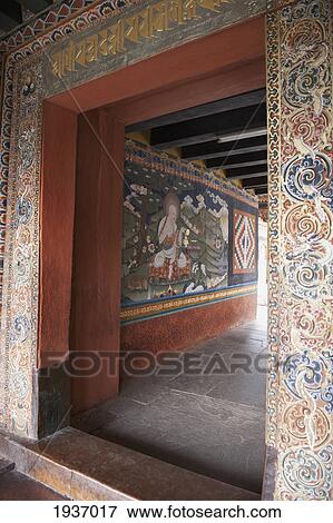 View Into A Building In The Punakha Dzong; Punakha District Bhutan View Large Photo Image Stock Photo - View Into A Building In The Punakha Dzong; Punakha District Bhutan. Fotosearch