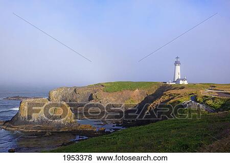 yaquina head lighthouse; newport oregon united states of america View Large Photo Image Stock Photo - yaquina head lighthouse; newport oregon united states of america. Fotosearch