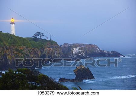 yaquina head lighthouse; newport oregon united states of america View Large Photo Image Stock Photo - yaquina head lighthouse; newport oregon united states of america. Fotosearch