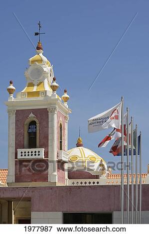 Stock Photo - 18th century palacio do visconde de estoi; estoi faro portugal. Fotosearch
