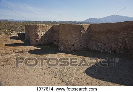 a wall at los millares; almeria andalusia spain View Large Photo Image Picture - a wall at los millares; almeria andalusia spain. Fotosearch