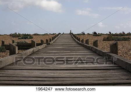 a wooden boardwalk across the gravel; dungeness, sussex, england View Large Photo Image Stock Photo - a wooden boardwalk across the gravel; dungeness, sussex, england. Fotosearch