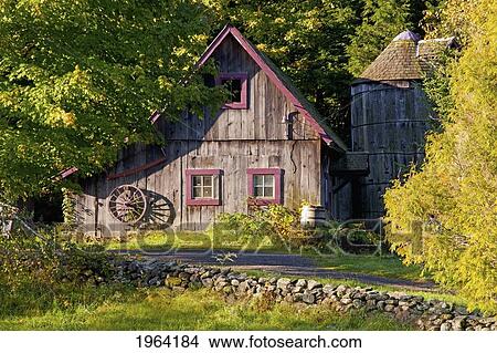 an old barn; ville de lac brome, quebec, canada View Large Photo Image Picture - an old barn; ville de lac brome, quebec, canada. Fotosearch