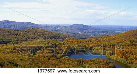 autumn panorama; bromont quebec canada View Large Photo Image Stock Photo - autumn panorama; bromont quebec canada. Fotosearch